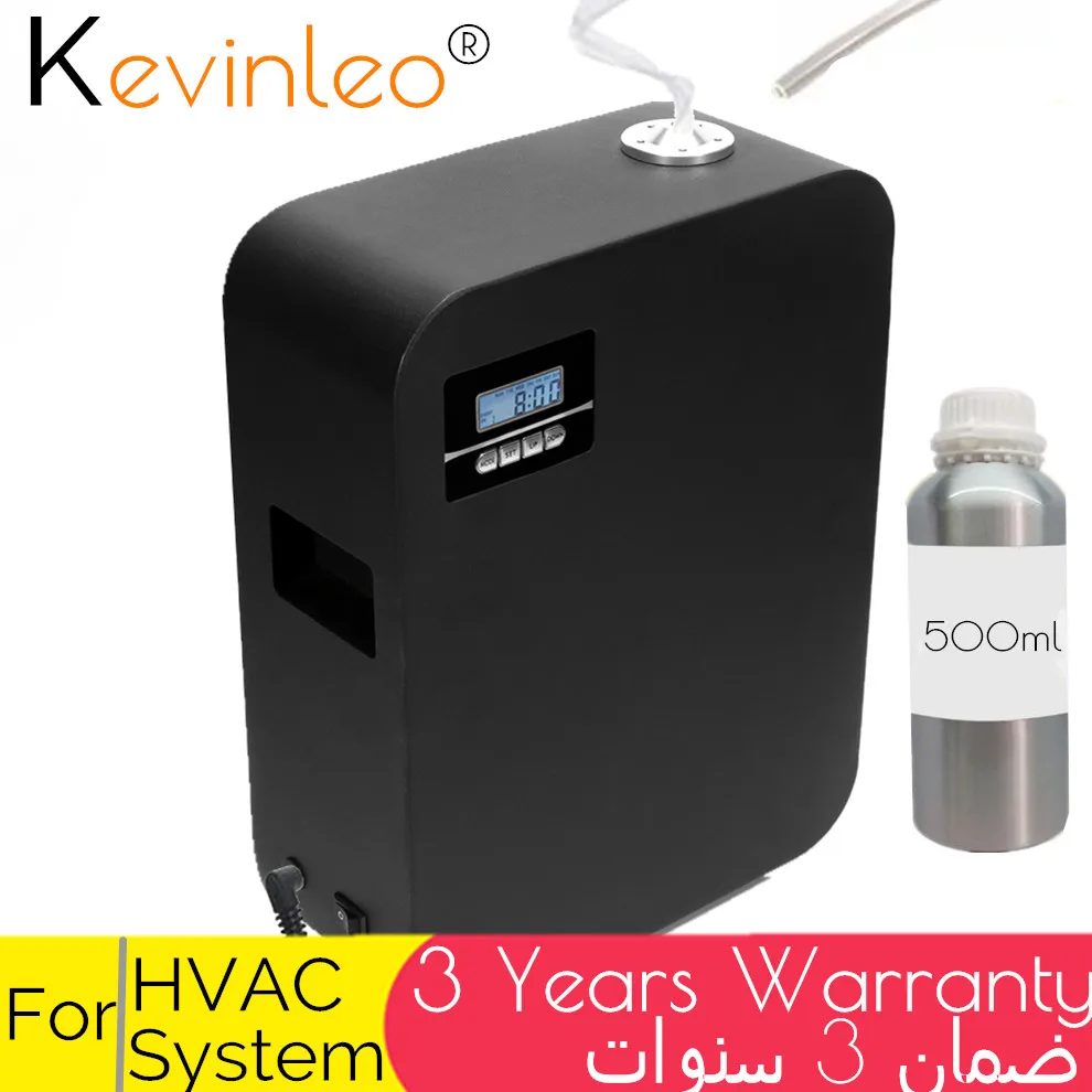 2,000m3 Scent Machine HVAC Air Essential Oil diffuser Waterless 500ml HVAC Fragrance Delivey