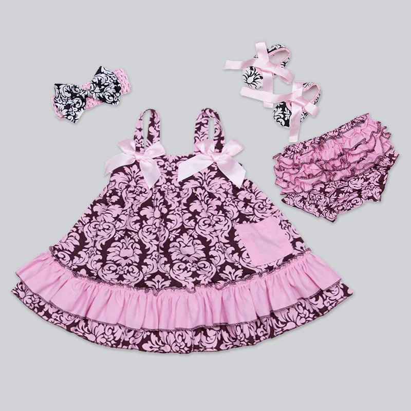 Платья для новорожденных девочек милое весенне-летнее платье с бантом для маленьких девочек, хлопковые комплекты с цветочным принтом без рукавов для маленьких девочек - Цвет: Noble purple veins