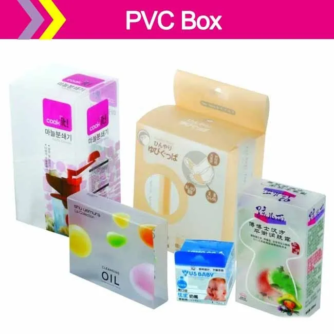 Clear PVC Box For Product Packaging, PVC Clear Box For Shoe