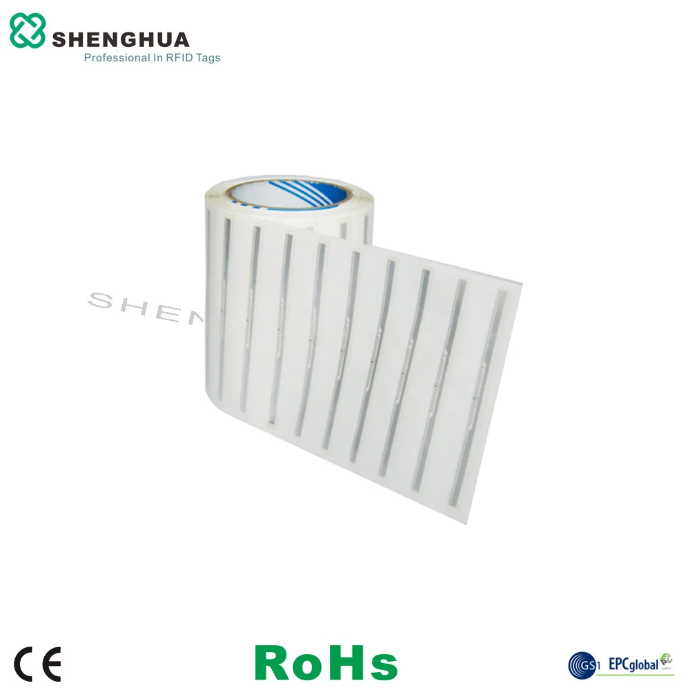 Двусторонняя Клейкая Этикетка RFID UHF 50 шт./лот | Безопасность и защита