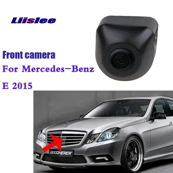 

LiisLee car front logo camera Positive image camera Parking Assistance for Mercedes Benz E 2015 Waterproof Night vision CCD