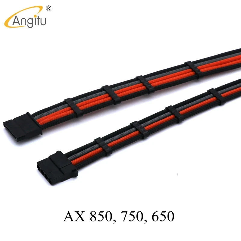 

Premium Sleeved SATA Molex Modular Power Cable for Corsair AX 850, 750, 650