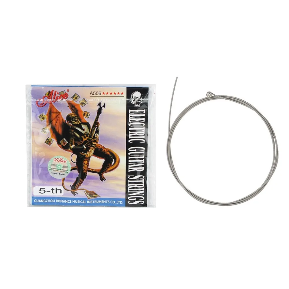 

Alice 1PCS Electric Guitar String Single String Light Tension for Electric Guitar Accessories