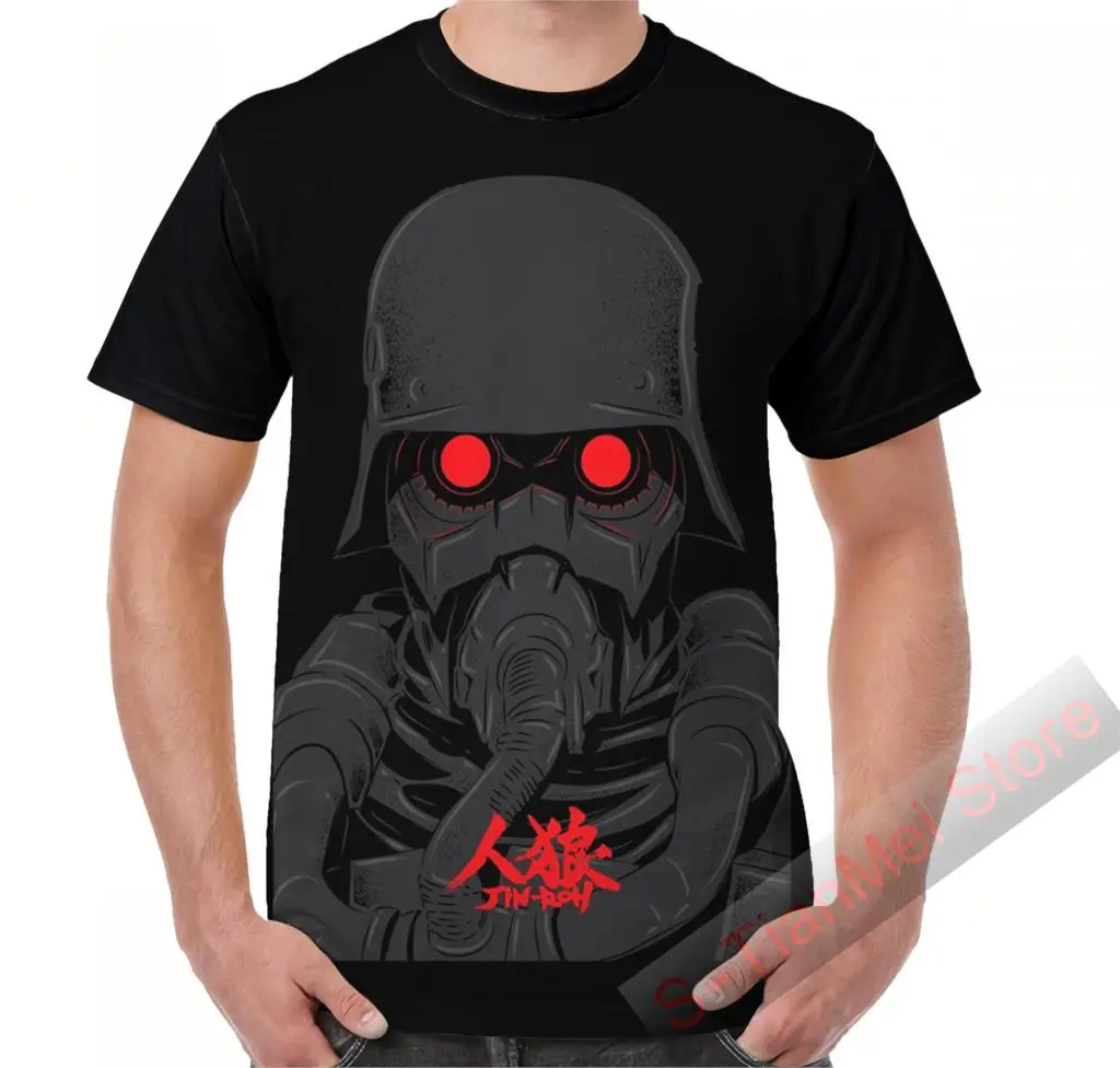 

Summer Graphic t shirt men tops tees Jin Roh The Wolf Brigade printed women funny T-Shirt Short Sleeve Casual tshirts