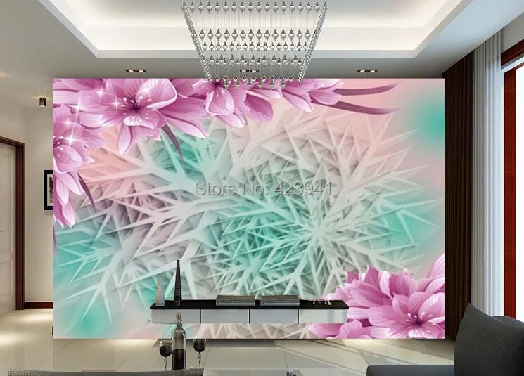 

3093 Can be customized 3D visual space home decoration mural art wallpaper Restoring ancient personality wall sticker home decor