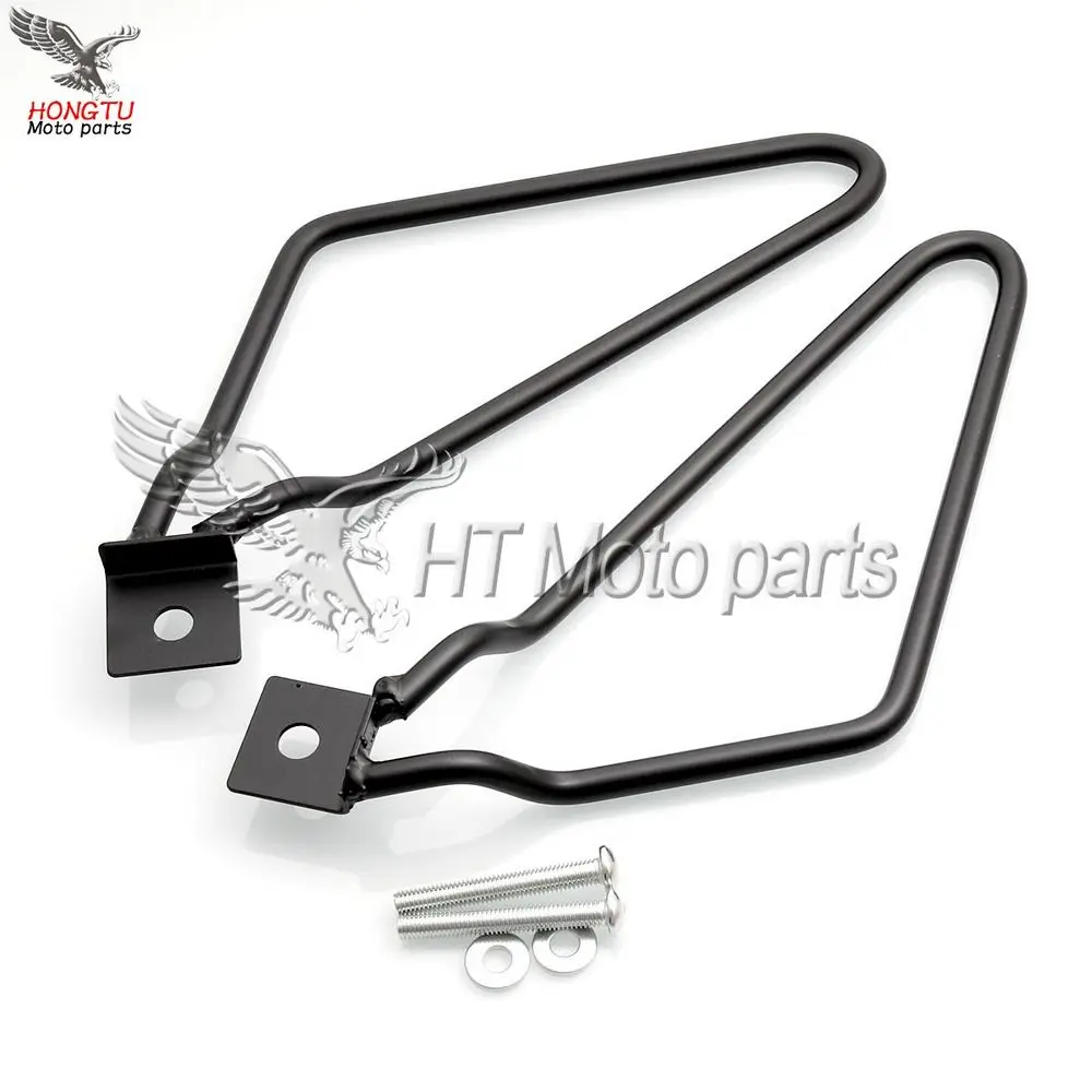 1Pair Motorcycle Saddlebag Support Brackets Set Auto Frame Saddle Bag