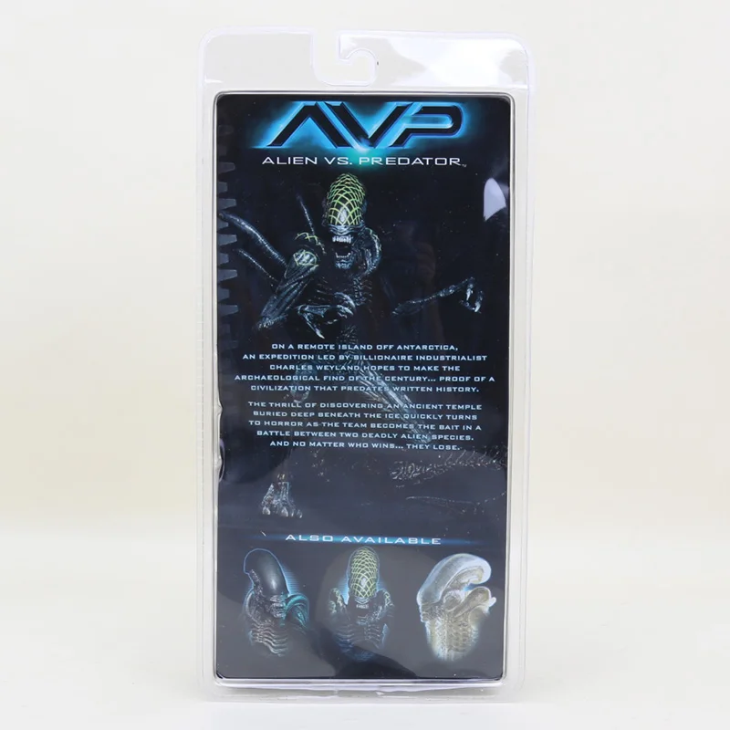 NECA AVP инопланетяне против Хищника Рид инопланетянин ксеноморф полупрозрачный прототип костюма воин инопланетянин фигурка модель игрушки