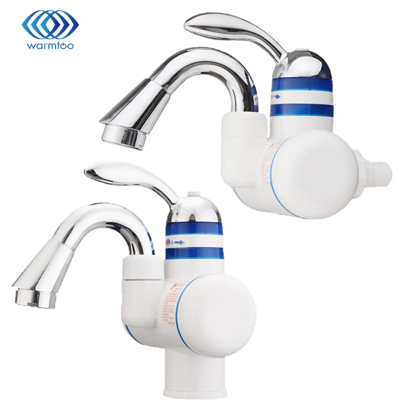 Comprar Calefacción eléctrica instantánea grifo de agua tapón de protección de fuga 220 V electrotérmico grifo fregadero de la cocina caliente y fría hogar
