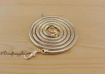 

Bag chain purse chain for bag metal shoulder chain cross body strap chain gold 108 cm P58