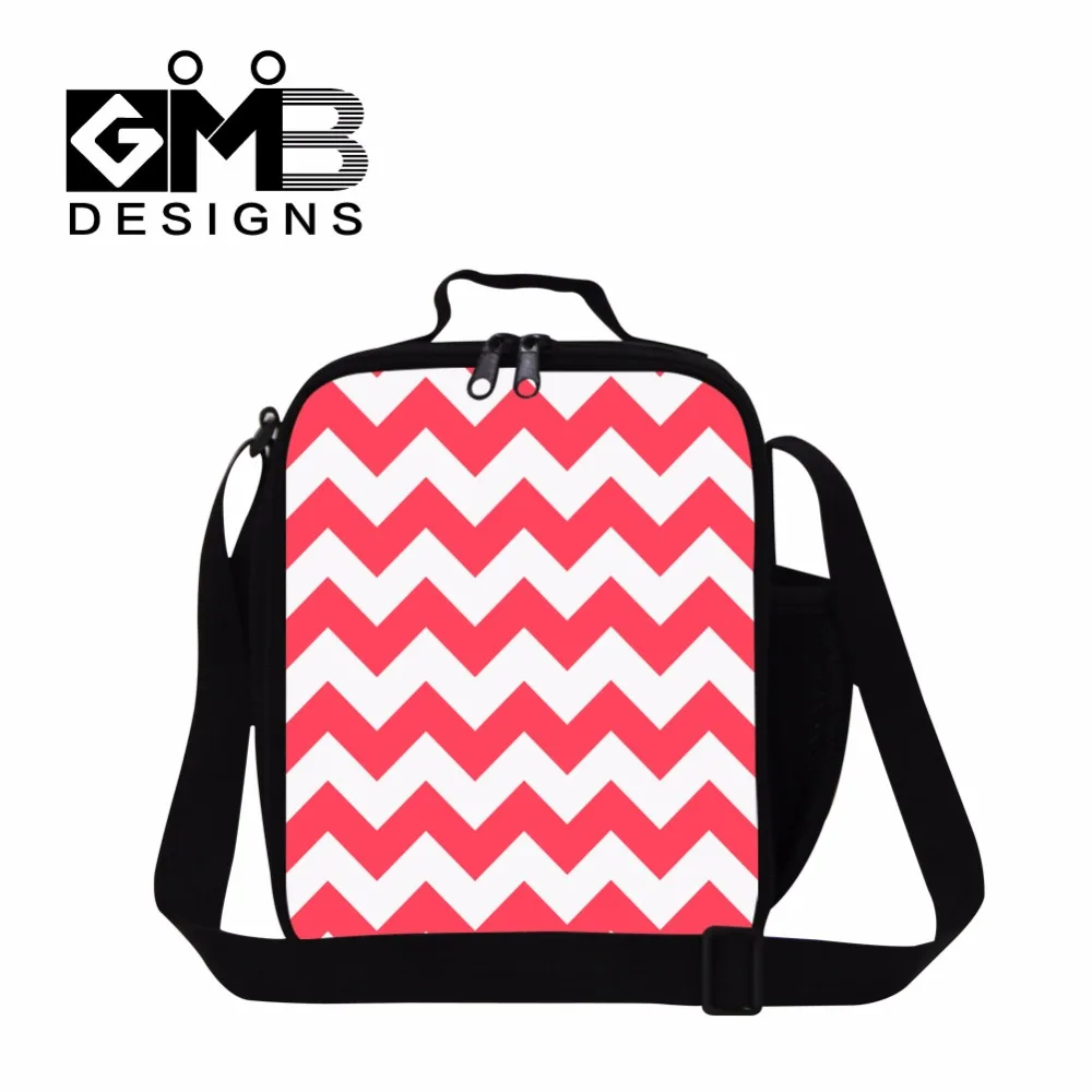 Personalized Striped Lunch Bags for Women,Girls Lunch Container for