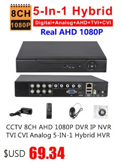 CCTV IP66 Открытый безопасности " Мини Высокая Скорость купол AHD 1080 P PTZ Камера 2.0MP 20X зум Автофокус IR 100 м коаксиальный PTZ Управление