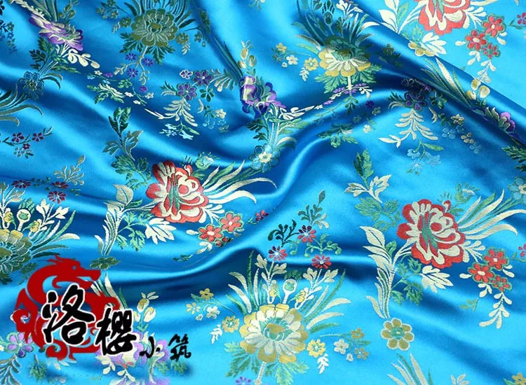 Тканый дамасский Улучшенный костюм cheongsam шелковая ткань одежда жаккардовая парча ткань
