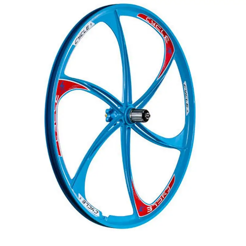 blue mtb wheels