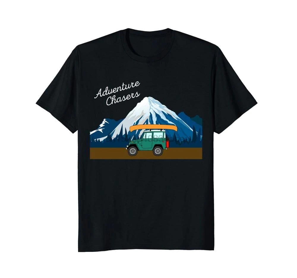 Fj40 Landcruiser Land Cruiser Overlanding Off Roading Shirt for Adventure Seekers 2019 New Fashion O-Neck Men Tees Neon T Shirts | Мужская