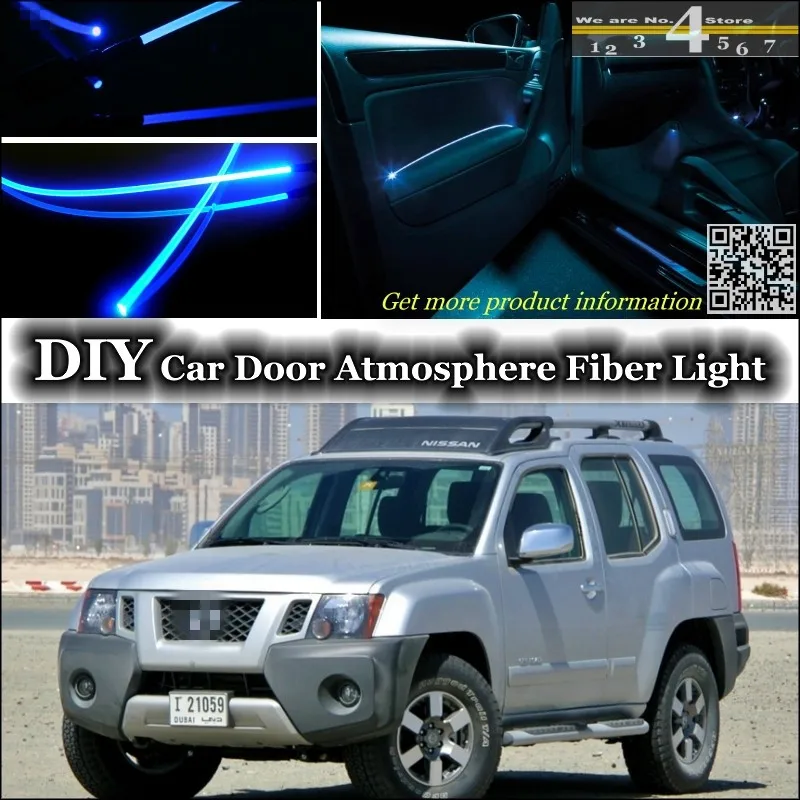 interior Ambient Light Tuning Atmosphere Fiber Optic Band Lights For Nissan Xterra  Paladin  Roniz Inside Door Panel