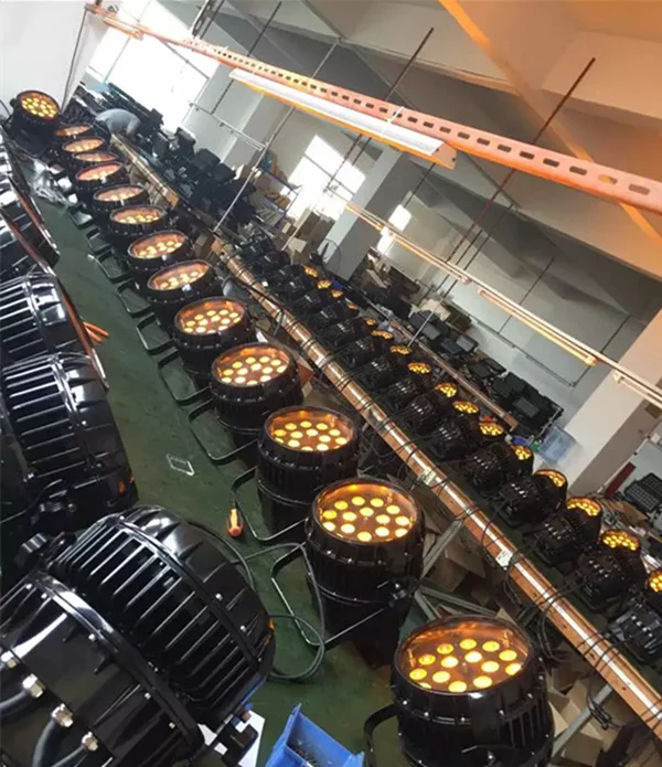 18x18w led zoom par-7