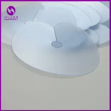 50 шт./Партия круглый пластиковый щит для кожи головы протектор для наращивания волос тепловой протекторы для наращивания щит для салона Предварительно Связанные волосы расширение