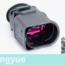 Longyue 10 комплект 2 pin Air Smog разъем насоса Пигтейл для VW Jetta GOLF BEETLE 1J0 973 852 1J0973852