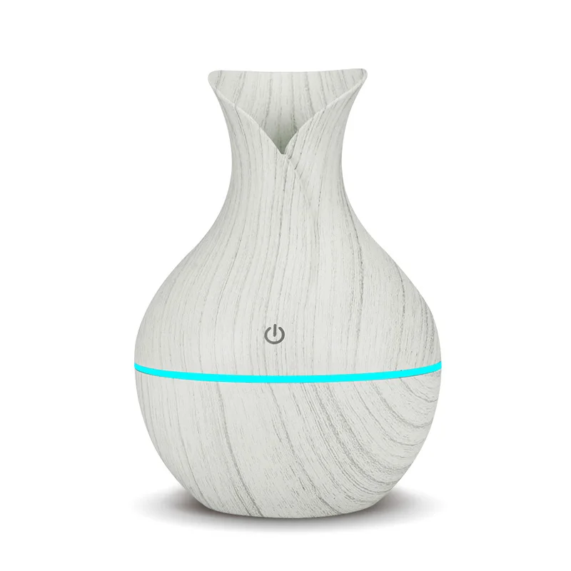  130ml USB aroma oil diffuser White Grain electric humidifier ultrasonic air humidifier aromatherapy