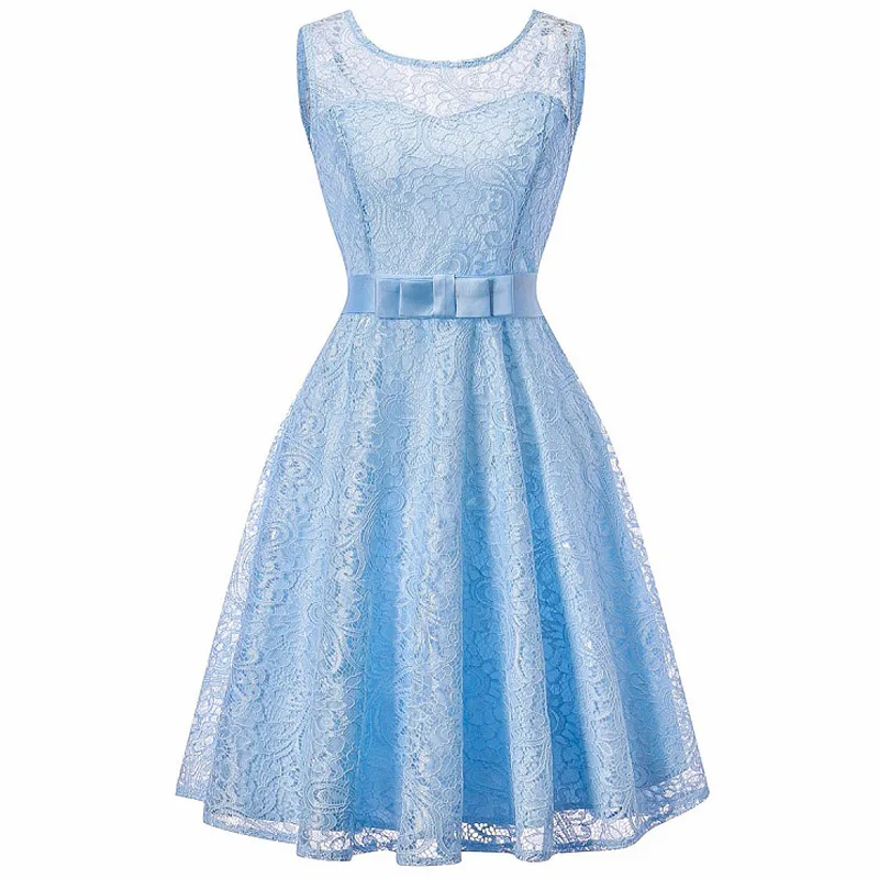 

Elegant lady wedding party dinner party dress 2018 new Bridesmaids lace dresses Lace Sequins Bridesmaid Dresses Party