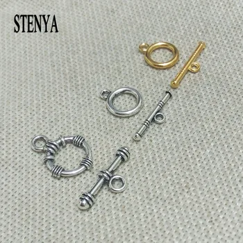 

STENYA necklace ends beads bracelet connector kit jewelry findings loops stick clasps hooks toggles buckle charms bijoux fashion