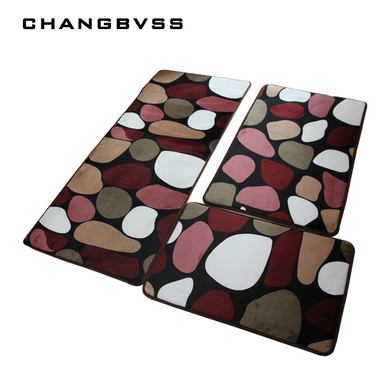3 teile los Große Größe Bad Matte für die Küche Wohnzimmer Rom, günstige Große Nicht slip Bad Teppiche Teppich Set Tapis Salle De Bain Billig