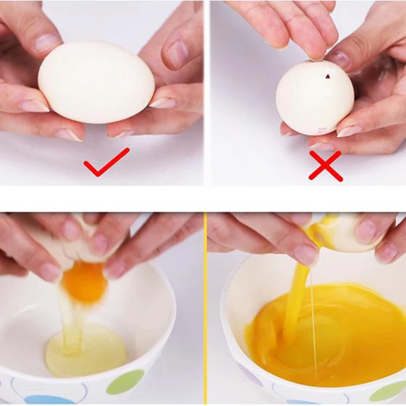 High Quality Simple Egg Scrambler Hand Powered In-Shell Shaker Scrambles Without Break Shell