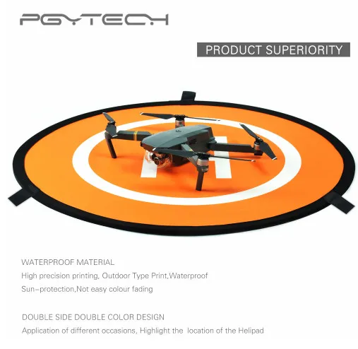 Buy 75cm mini Fast-fold landing pad launch pad DJI Mavic 1 2/ Spark phantom 4 inspire 1 RC Drone Quadcopter Helicopter Accessories