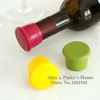 1 шт. силиконовые свежие бутылка пива Фиксаторы графинчик винные пробки Фиксаторы бутылки Фиксаторы откидной крышкой уплотнение пробки - изображение