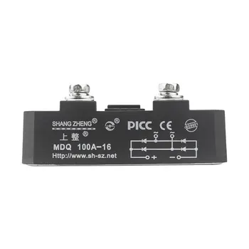 

Upper Single Phase Rectifier Rectifier Bridge Module Bridge MDQ60A100A200A1600V High Power DC