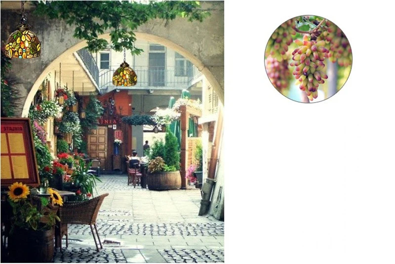 Tiffany hanging lamp light (8)