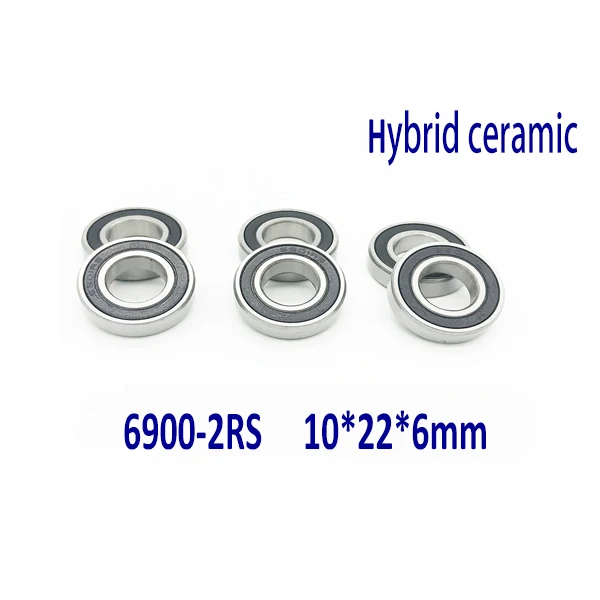 free shipping 2PCS 6900-2rs 6900 RS 10*22*6 mm 61900 hybrid ceramic Rubber sealed bike bicycle Thin wall bearing free shipping 2PCS 6900-2rs 6900 RS 10*22*6 mm 61900 hybrid ceramic Rubber sealed bike bicycle Thin wall bearing