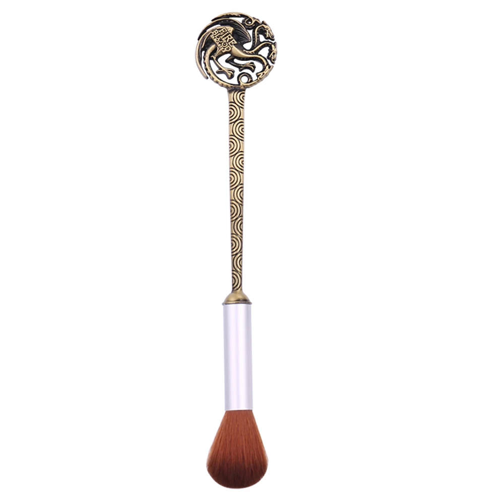 

1pc Game of Thrones Makeup Brush 3 Color Animal Vintage Cosmetic Brush Family Badge Eyeshadow Eyebrow Pro Blending Make Up Tool