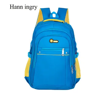 

HANN INGRY Regular Schoolbag for Pupils Waterproof Multifunctional Capacity Strong Wear Resistance Simple Practical Bag H273D