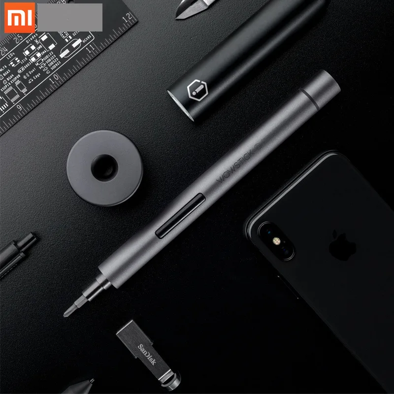 Оригинальный электрический шуруповерт XIAOMI Mijia Wowstick 1P + 19 в 1 беспроводная