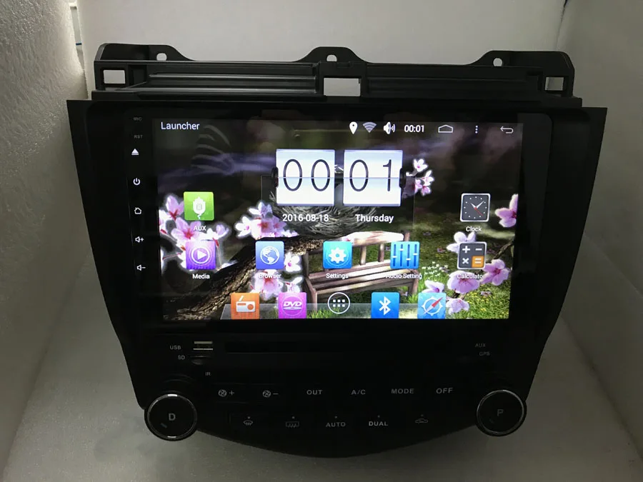 Android 6.0 1024*600 Quad Core 9 &quotCar Радио GPS навигации для Honda Accord 7 2003-2007 бесплатная доставка |