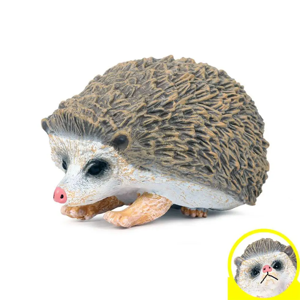 

TPFOCUS Cartoon Simulation Wild Animal Jungle Hedgehog Model Home Garden Ornaments