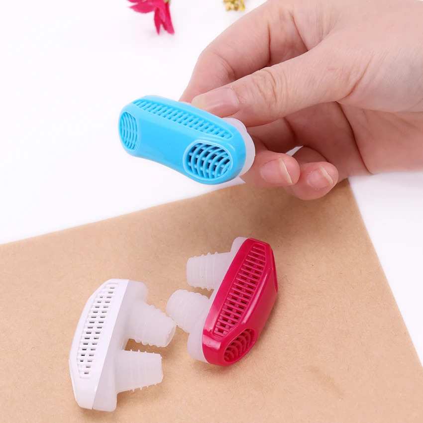 Relieve Snoring Nose Snore Stopping Breathing Apparatus Guard Sleeping Aid Mini Snoring Device Anti Snore Silicone