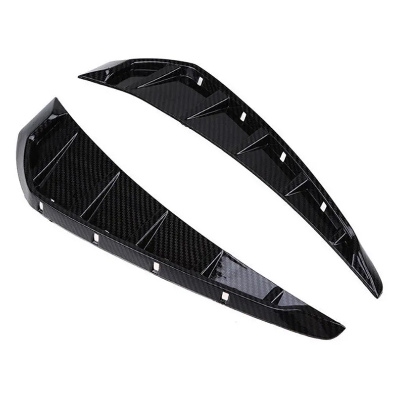 Skup Samochód boczny znacznik przepływu powietrza pokrywa nadkole skrzydło powietrza Vent dekoracji dla HondA Civic Sedan Coupe Hatchback 2016 present