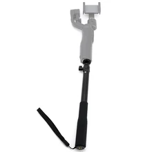Алюминиевый сплав 93 мм телескопическая палка для селфи удлинитель для карданного стабилизатора Zhiyun Smooth 4 OSMO для GoPro с винтом 1/4''