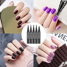 5 мл один шаг лак для ногтей Гель-лак ручка нетоксичный закаленное грунтовка-бесплатно матовый герметик CE ПБМ sgs Сертификация УФ лак TSLM2