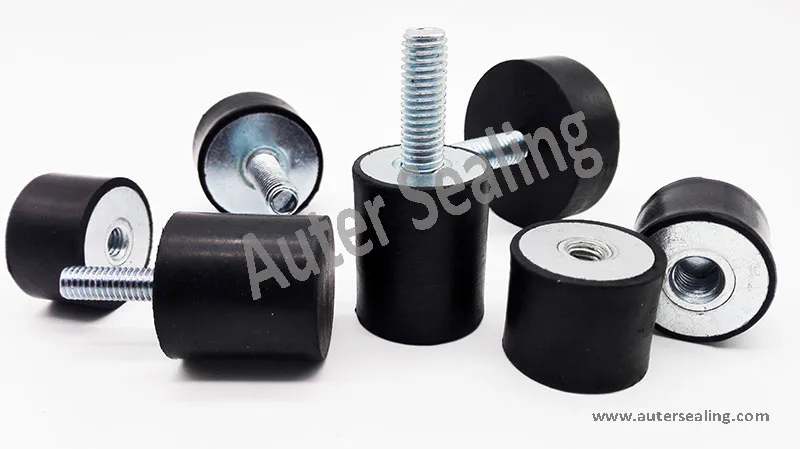 

Anti Vibration Mounts / Shock & Isolator Mounts / RUBBER AND METAL-RUBBER COMPONENTS Machinery Foot Mounts MALE/FEMALE