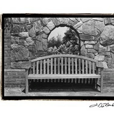 Garden Respite III Poster Print by Laura Denardo (19 x 13)