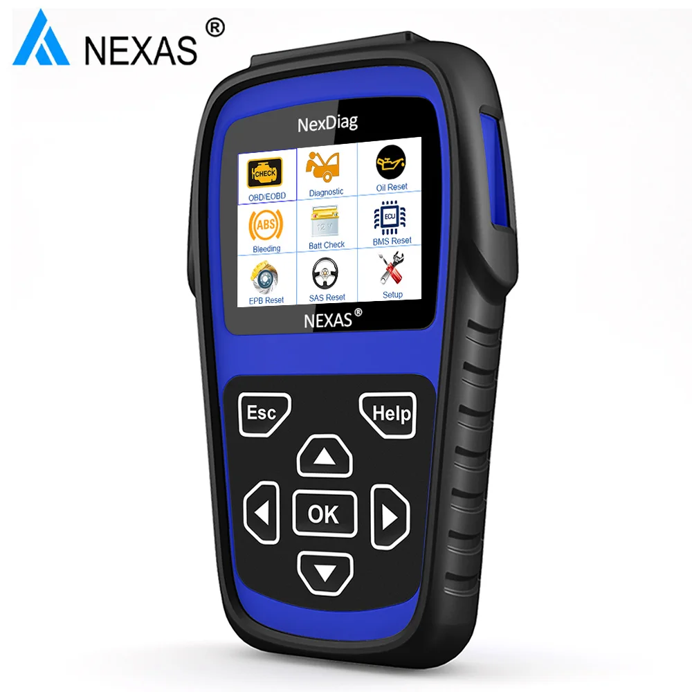 Автомобильный сканер NEXAS ND606 OBD2 для Mercedes Benz OBD 2 ABS подушка безопасности EPB сброс