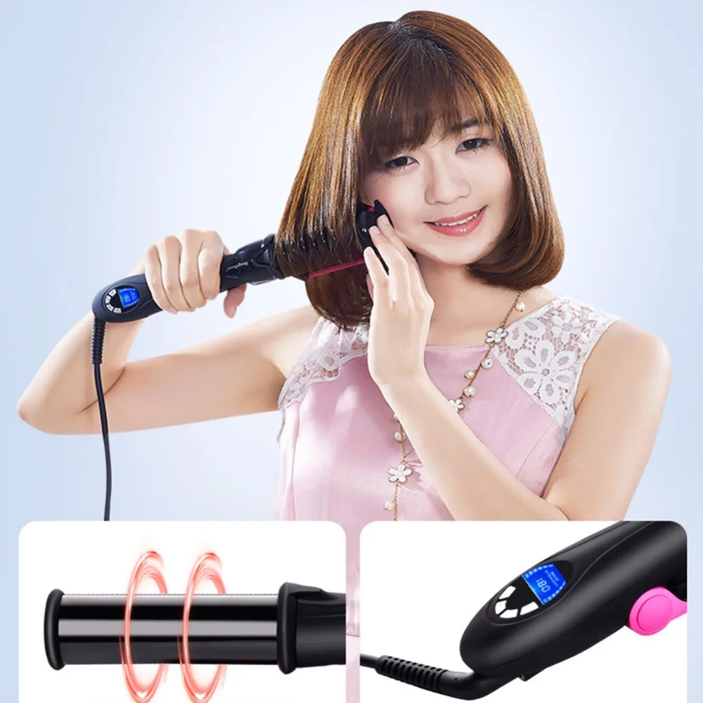 Professional Hair Straightening Iron Curling Style 2 in 1 Without The Damage Hair Straightener Flat irons Hair Styling Tool PN34 Professional Hair Straightening Iron Curling Style 2 in 1 Without The Damage Hair Straightener Flat irons Hair Styling Tool PN34