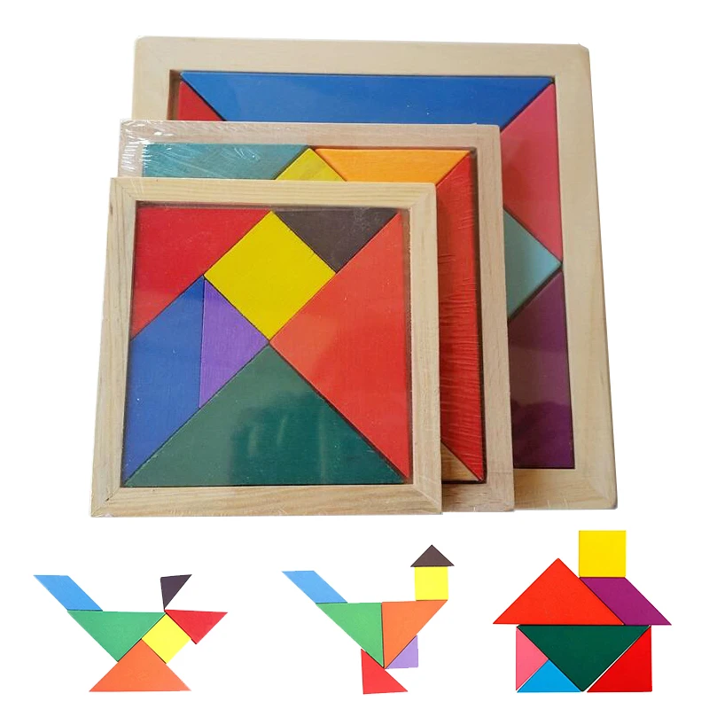 

Wooden Toys Jigsaw Puzzles Board Geometric Shape Kids Montessori Development Educational Learning Toys For Children Gift
