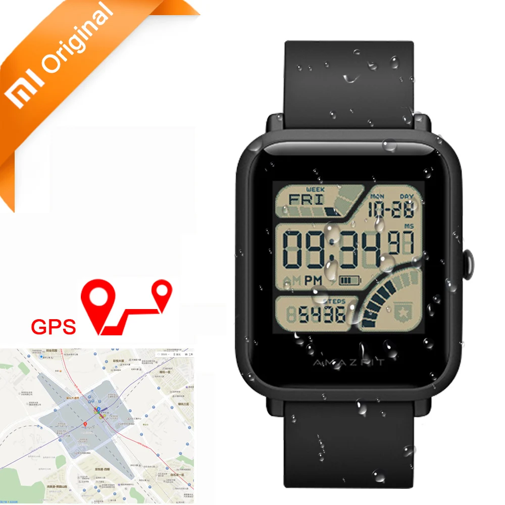 imágenes para Original Xiaomi Huami Amazfit Bip POCO RITMO Lite Juventud Deporte Inteligente reloj con la Frecuencia Cardíaca GPS Tracker Baro Reloj Inteligente Ajuste Millas imágenes para Original Xiaomi Huami Amazfit Bip POCO RITMO Lite Juventud Deporte Inteligente reloj con la Frecuencia Cardíaca GPS Tracker Baro Reloj Inteligente Ajuste Millas