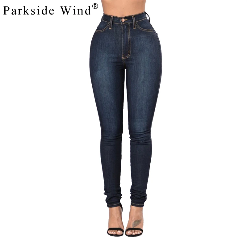 Plus Size 2XL Oversized Super Elasticity Jeans Women Floral Embroidery