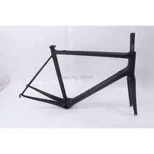 Toray T800 Full Carbon Matt Road Bike 700C Bicycle Cycling Frame And Fork 51/54/56cm Super light