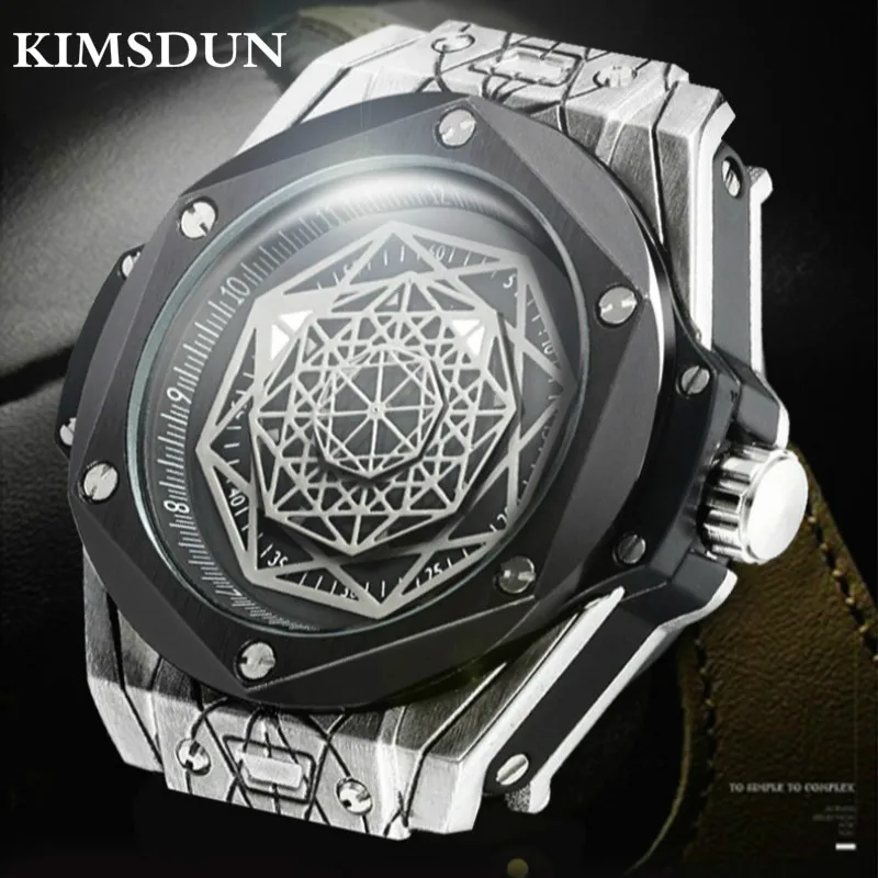 

Relogio masculino KIMSDUM Top Brand Luxury Men's Watch Business Waterproof Causal Men Automatic Mechanical Watches hombre reloj
